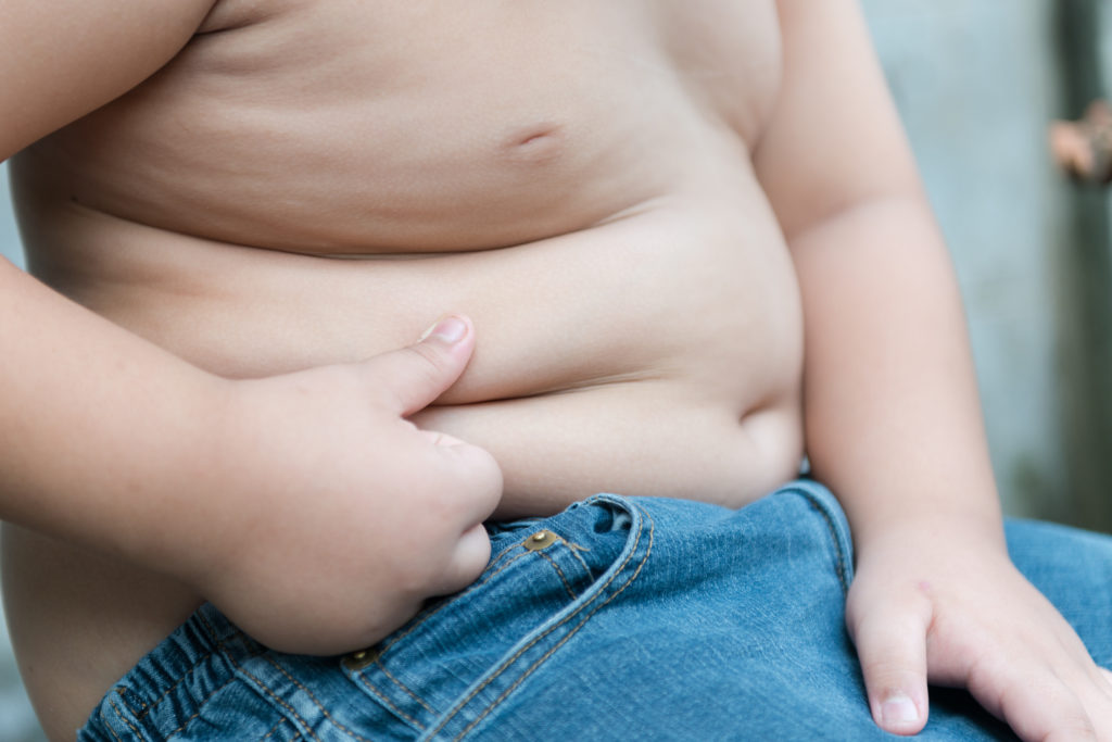 fat child obesity aging